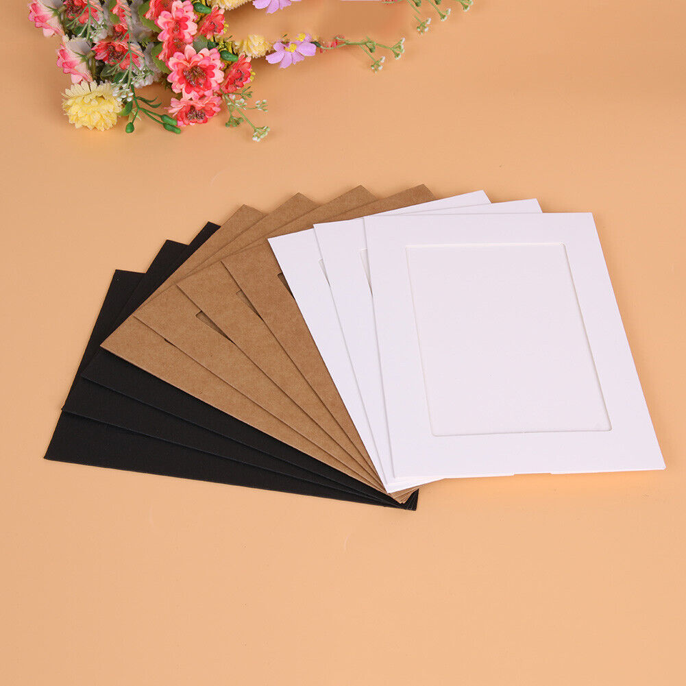 10pcs 7 inch Wall Hanging Photo Paper Frame Picture Display Modern Art Home