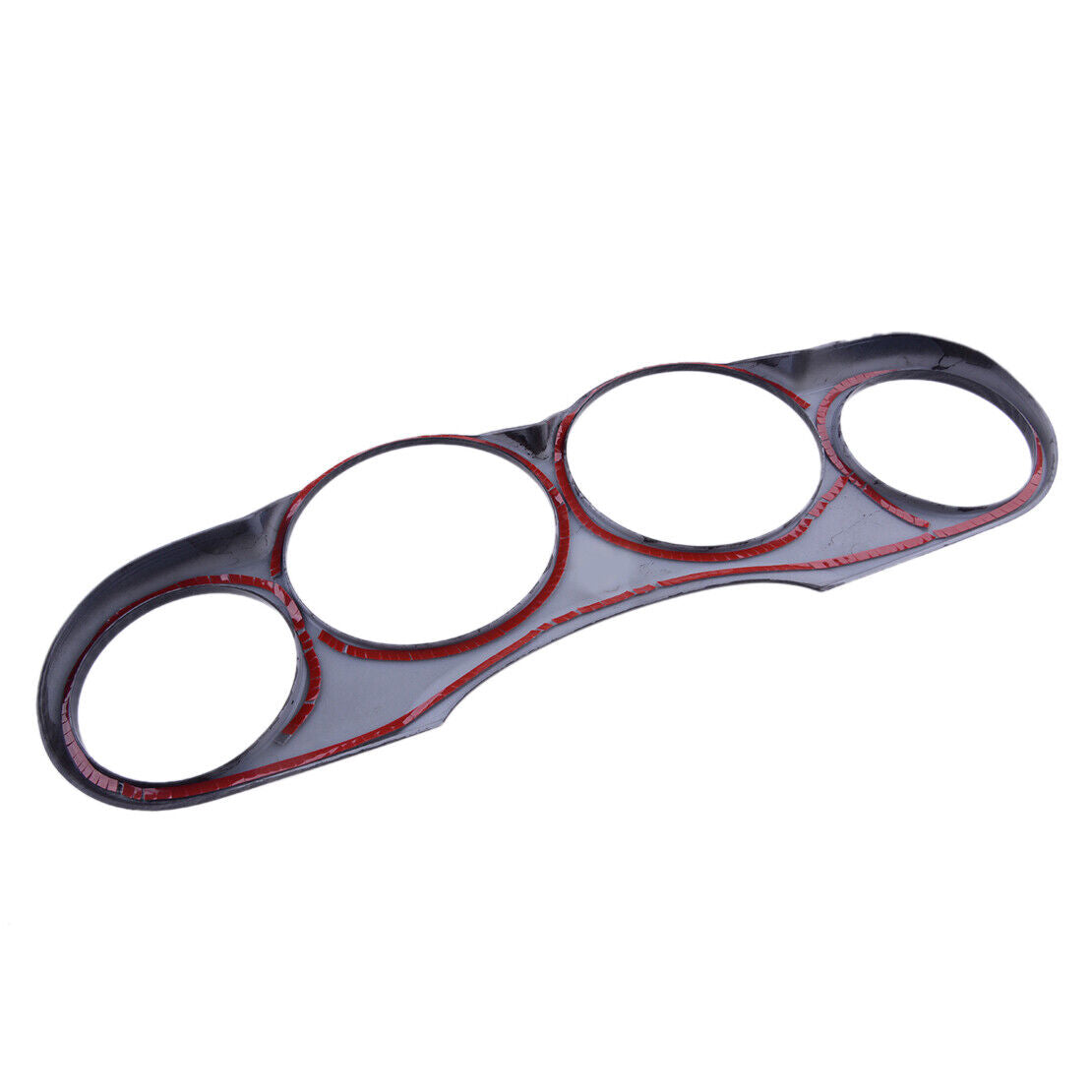 Carbon Fiber Color Dashboard Meter Cover Trim Fit For Dodge Challenger 2009-2014