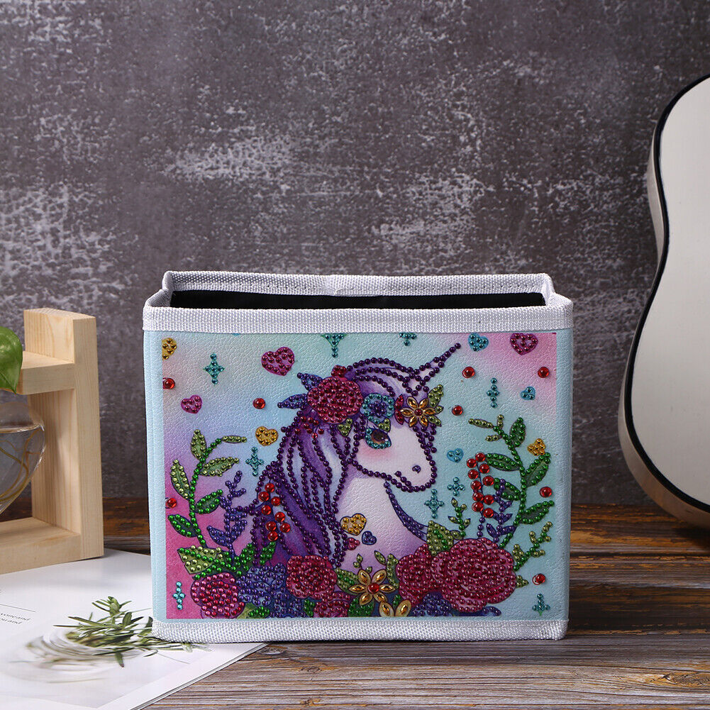 DIY Diamond Painting Folding Storage Box Home Craft Art Kit Case (PHZ009)