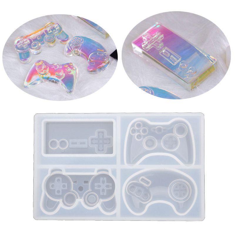 Game Consoles Hanle Silicone Molds for DIY Craft Keychain Handmade Pendant
