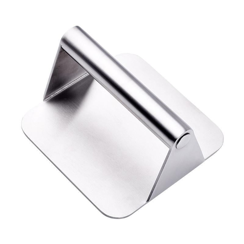 Stainless Steel Burger Press Non Stick Burger Smasher Gift for Bacon Burger Love