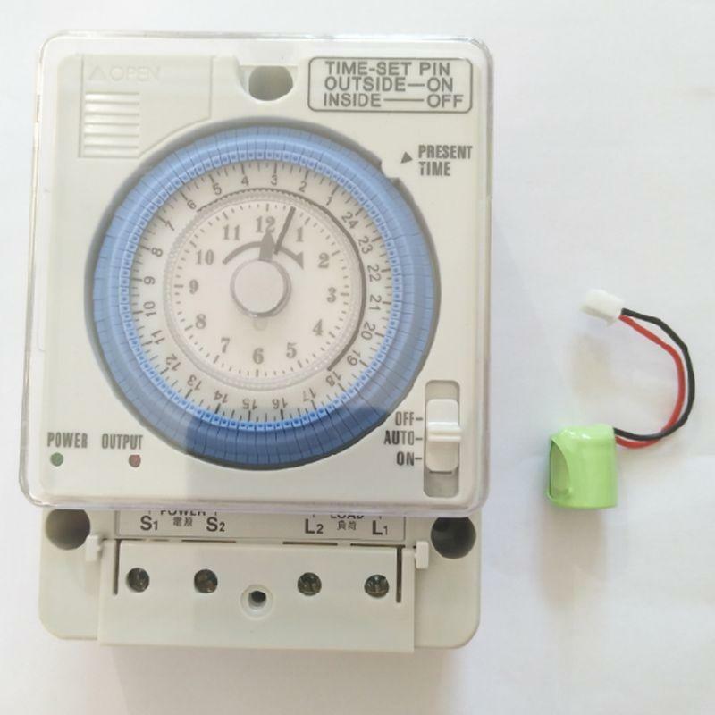 TB388 Mechanical Timer Switch 100-240V 24H 96 Settings Programmable Controller