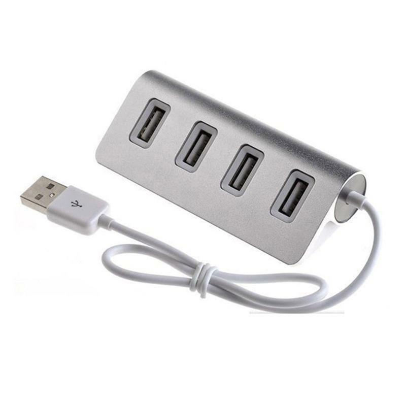 Computer Extension HUB USB2.0 Ports Overload Protection Anti-slip Bottom Pads
