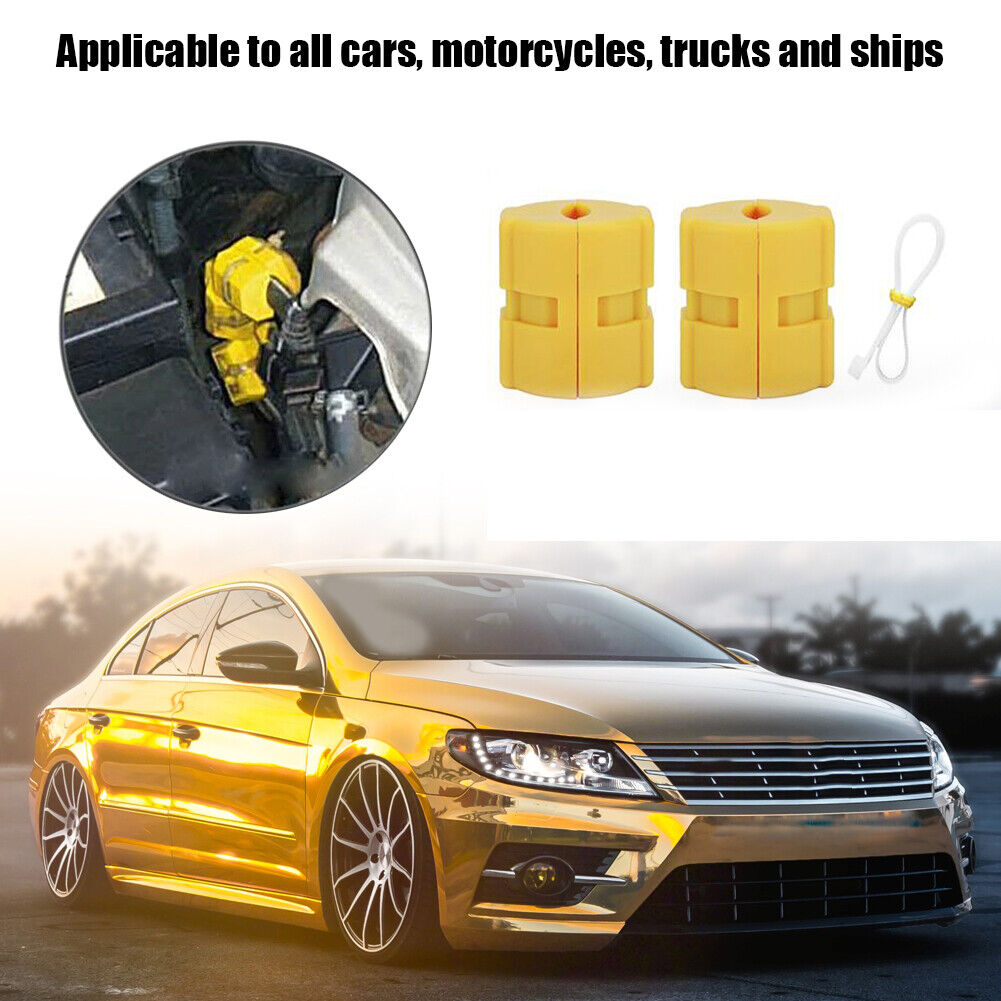 2pcs Universal Vehicle Energy Saver Car Truck Fuel Gasoline Reducer Tool