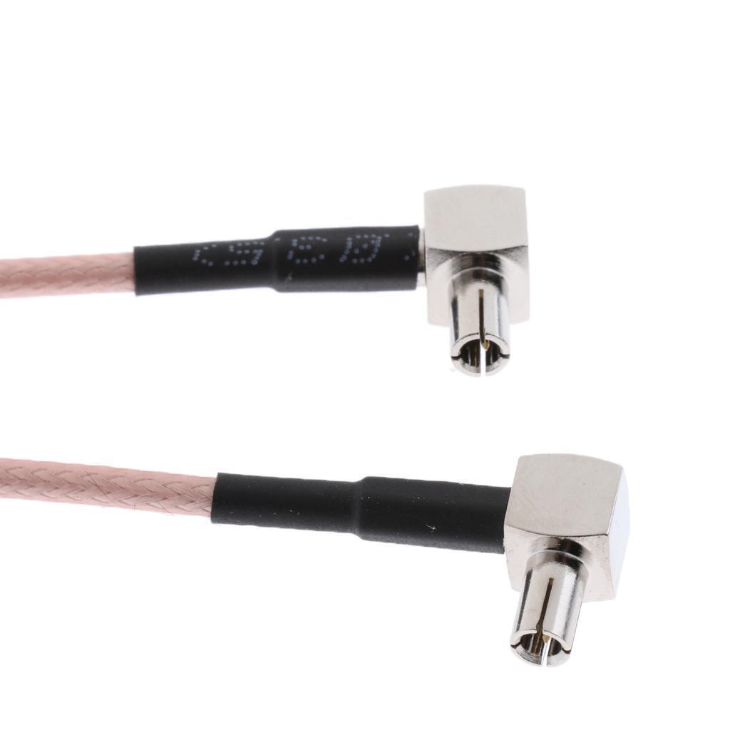 SMA female extension splitter cable to TS9 RG316 Y type connector