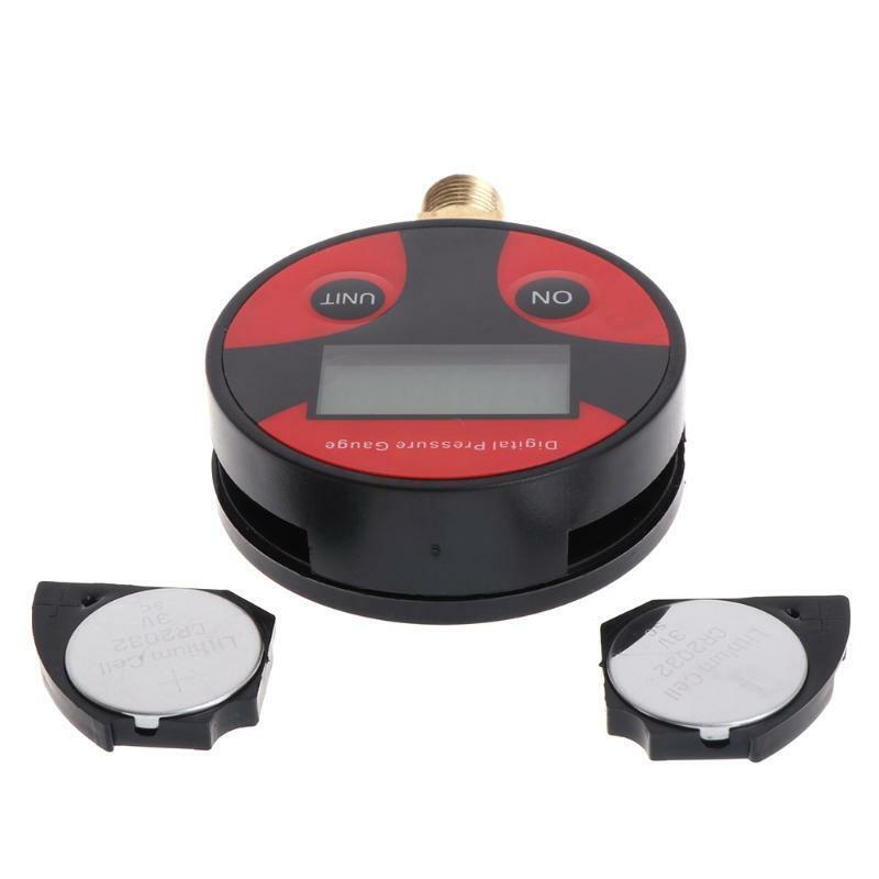 Accurate Digital Tire Pressure Gauge LCD Display Screen Alarm Automatic 0-200PSI