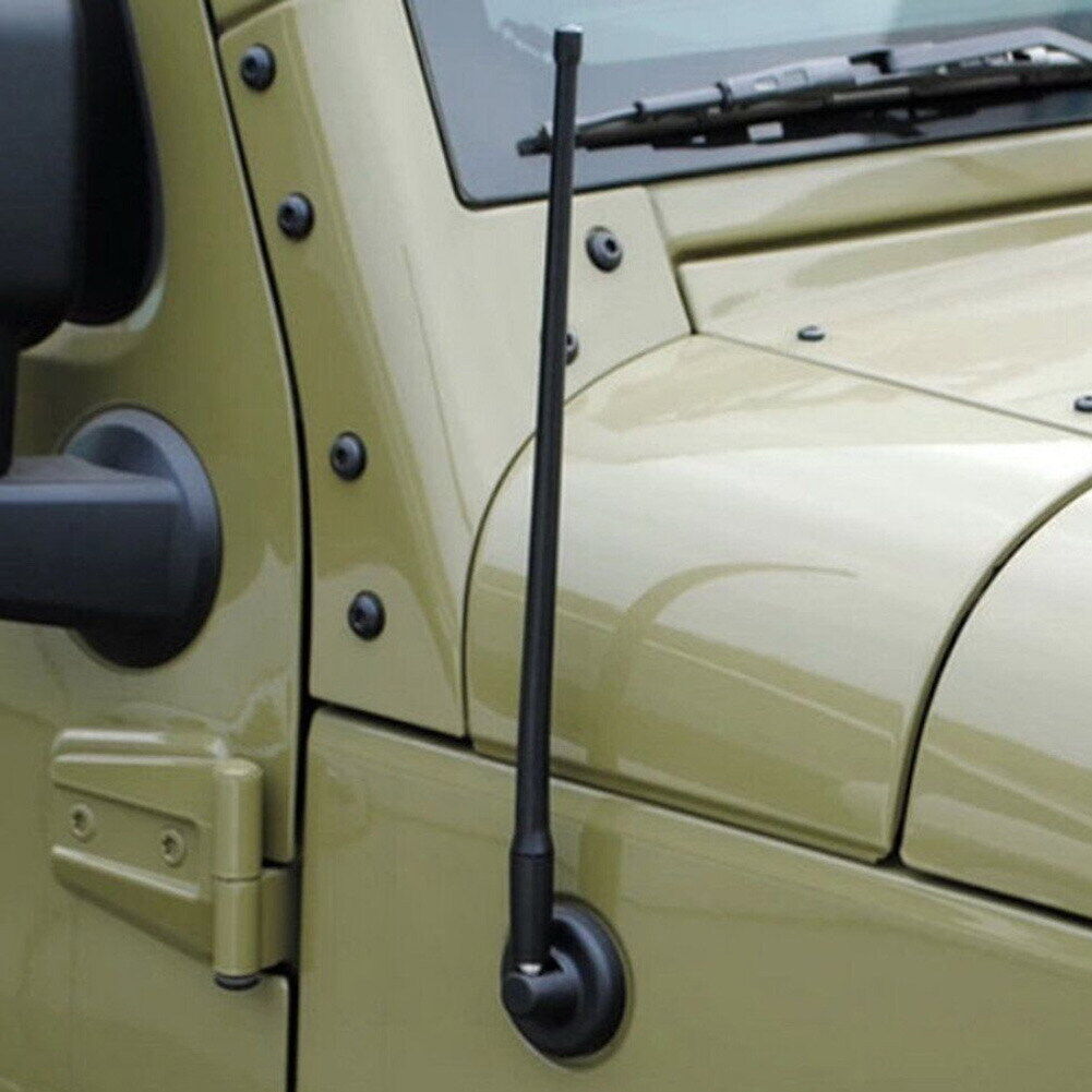Radio FM AM Signal OE Replacement Antenna For Jeep Wrangler JK (2007-2016)