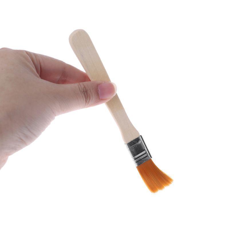 Wooden Removal Brush Cleaning Brush for Insect Breeding Box Reptiles Feeder Dish