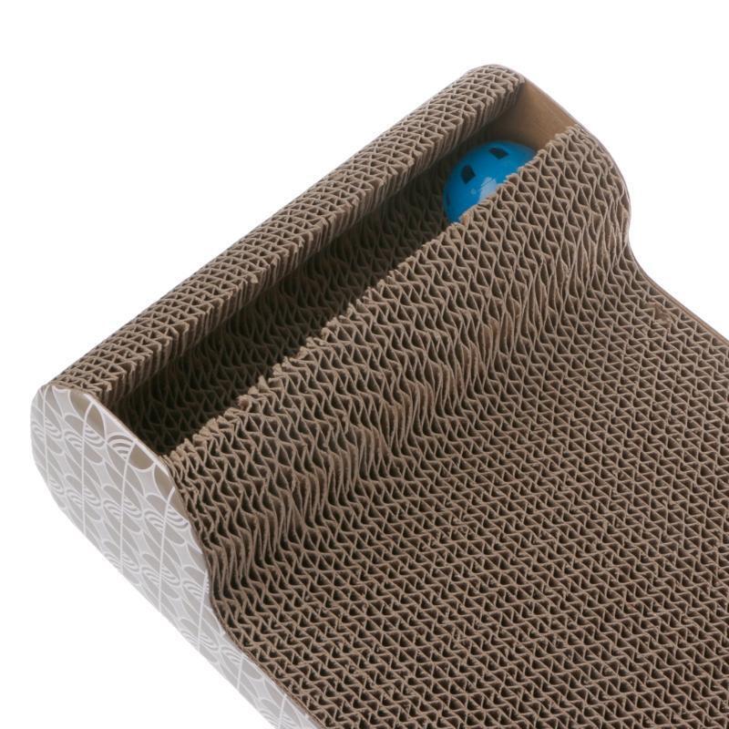 Cat Bed Scratching Pad Sofa Soft Pet Rest Square Pillow Cat House With Play Ball