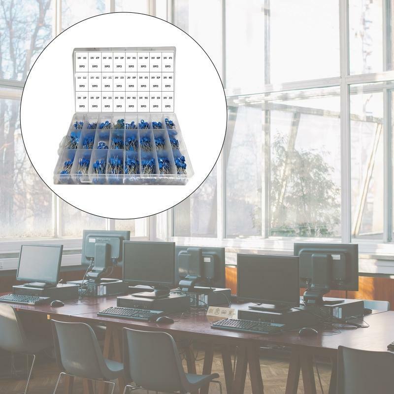 1KV 24 Kinds Ceramic Dielectric Capacitors Sample Package 10PF-821PF 700PCS