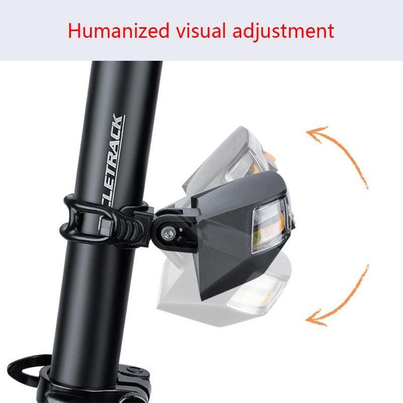 Rechargeable Taillight for MTB Road Bike, LED Light w/ Wireless Remote Control