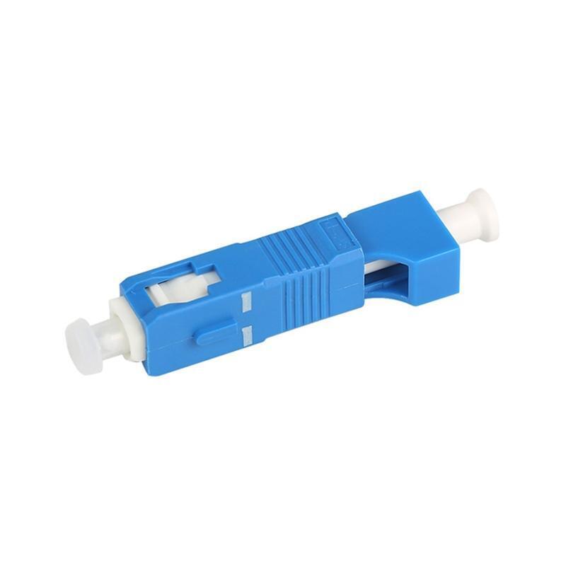 SC to LC Female Fiber Optic Adapter for Optical Fiber Connection Transmission