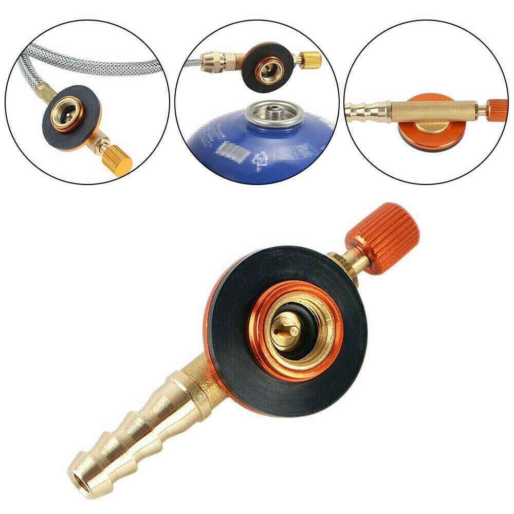 Durable Propane Hose Regulator Camping Supplies Gas Stove Valve Heater Adapter