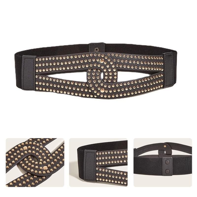 Elastic Belt Corset Dress Decorative Belt Female Luxury Belt Shaping Girdle