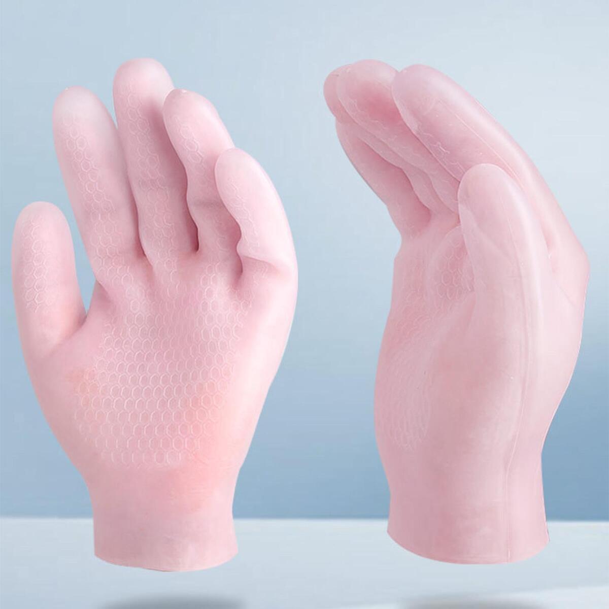 2 Pieces Moisturizing SPA Gloves Waterproof Hand Care Beauty Moisturizing Soften