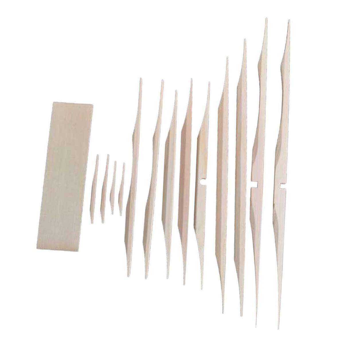 12x Guitar Brace  Spruce Brace Kit for Acoustic Guitar Luthier Supplies