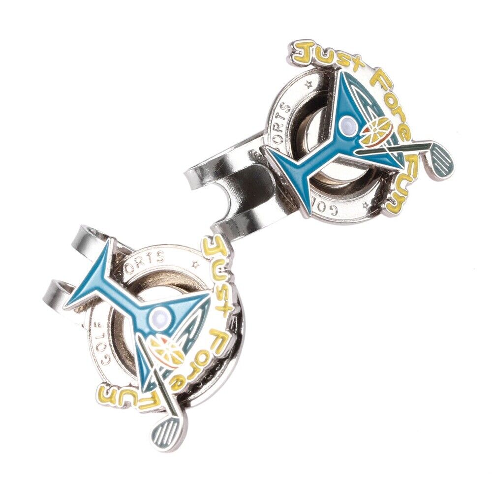 Strong Magnetic Hat Clip with Golf Ball Markers Golf Accessories Golfer Gift 1PC
