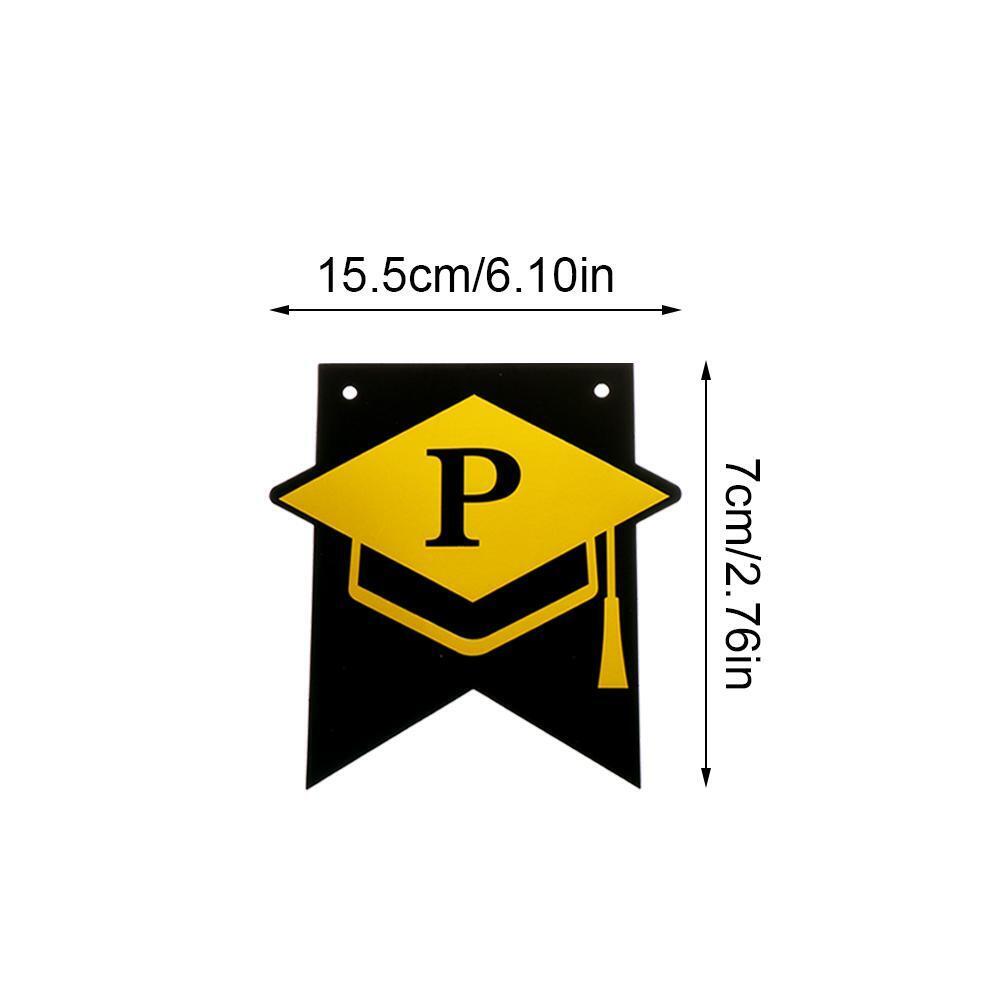 Party Decoration Congrats Grad Banner Grad Party Supplies Garland Flag