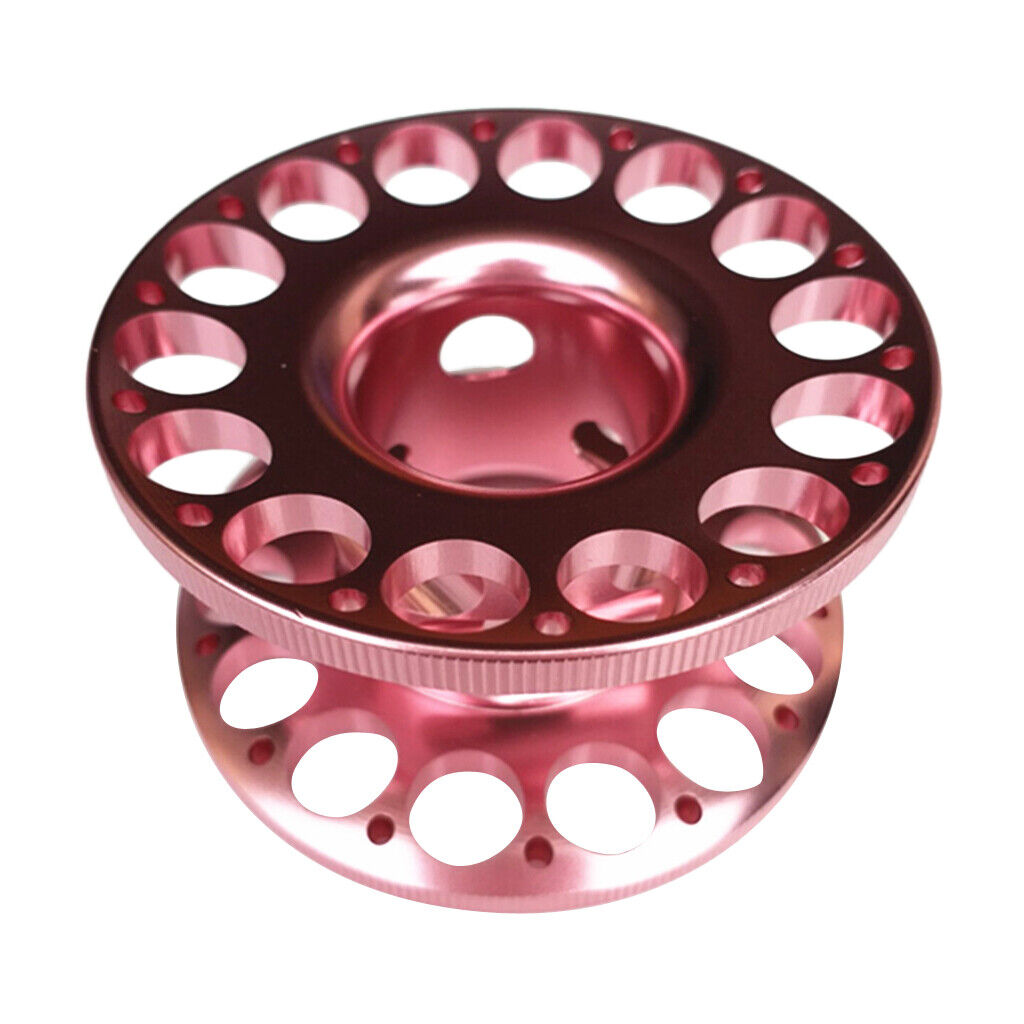 Aluminum  Scuba Diving Snorkeling Compact Finger Spool Dive  Pink
