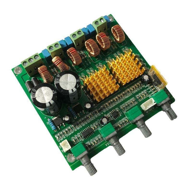1 Pc Bluetooth-compatible High Power Bass AMP 3 CH 50Wx2+100W Amplifier Board