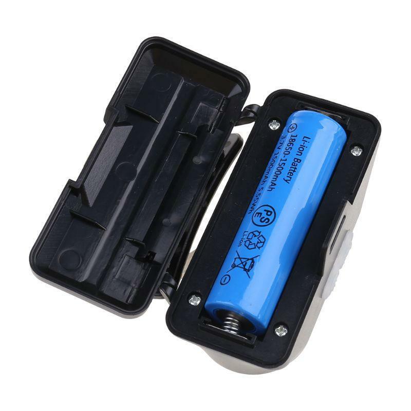 COB Headlight USB Rechargeable LED Head Light 6 Modes Torch for Hiking Camping