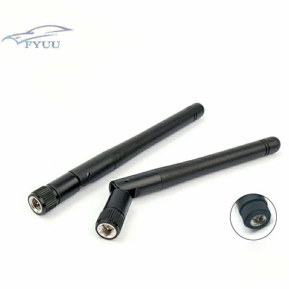 5 Pack Black 4.25'' RP-SMA Antenna For WiFi 2.4GHz/5Ghz Wireless Router Or Card