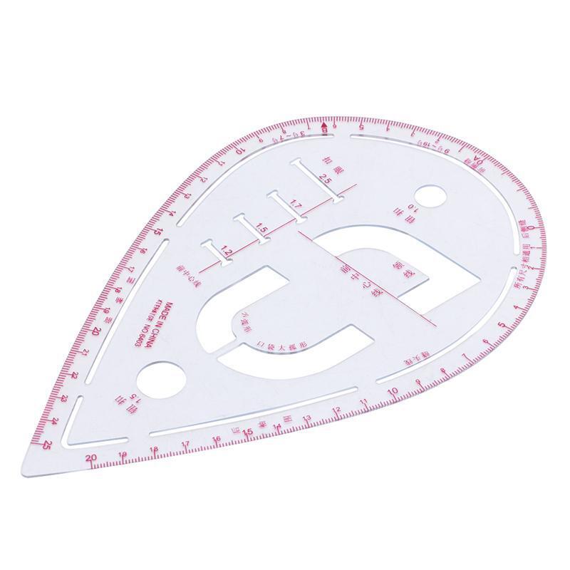 Sleeve Curve Ruler Drawing Drafting MeasureTemplate DIY Clothing Accessories
