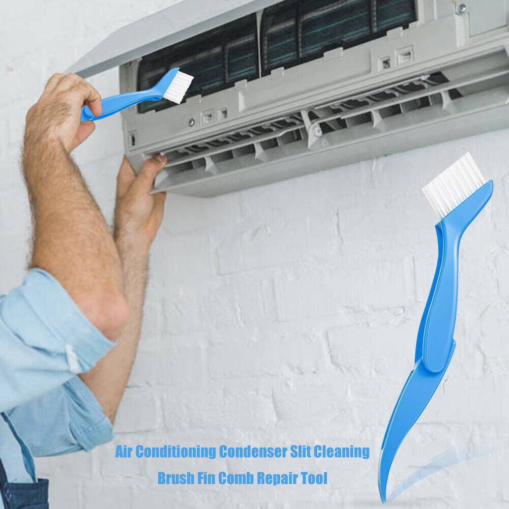 3pcs Air Conditioning Fin Comb Brush Condenser Blade Cleaning Repair Tools