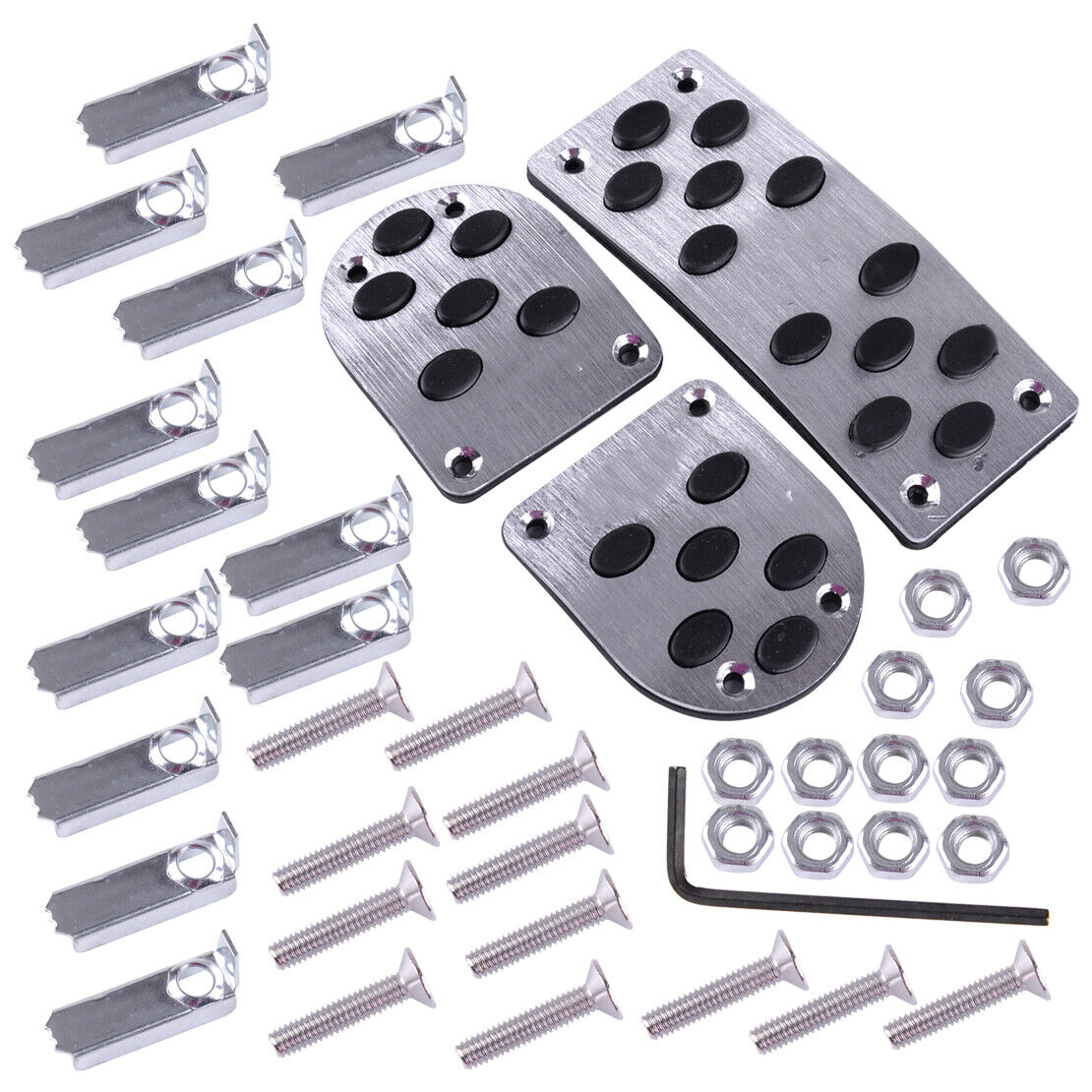 Universal Manual Gear Transmission Pedals Pads Gas Brake Pedal Non-Slip Cover Li