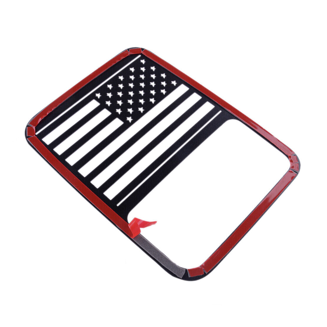 Rear Tail Light Lamp Cover Trim USA Flag Fit for Jeep Gladiator JT 2020-2021