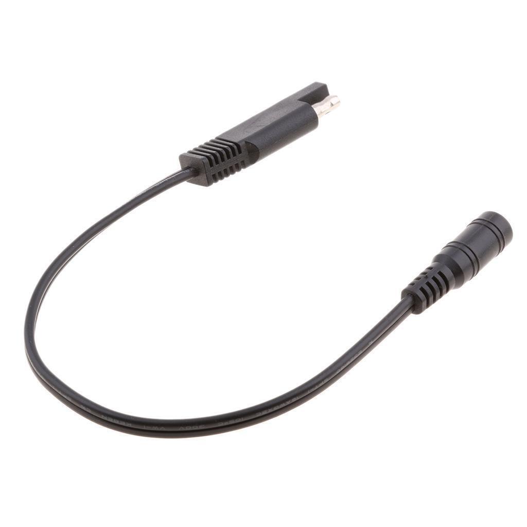 10" SAE to  Female Adapter Cable Motorcycle Heat Clothing Jack Adapter"
