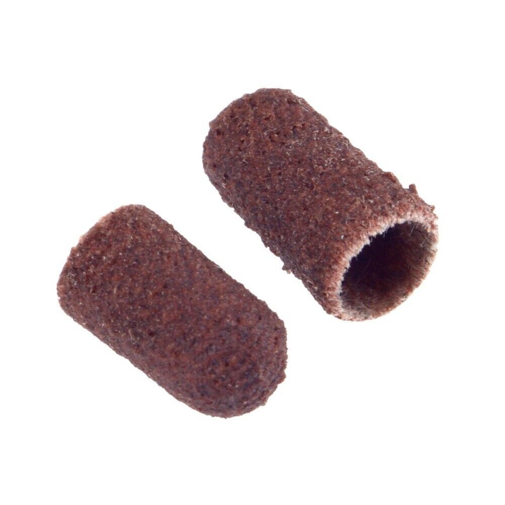 5Pcs Sanding Abrasive Caps Callus Nail Surface Nail Art Drill Bit Replacement