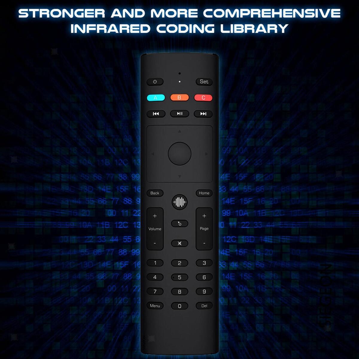 2.4G Voice Air Mice, G40S IR Learning Air Remote Mice for