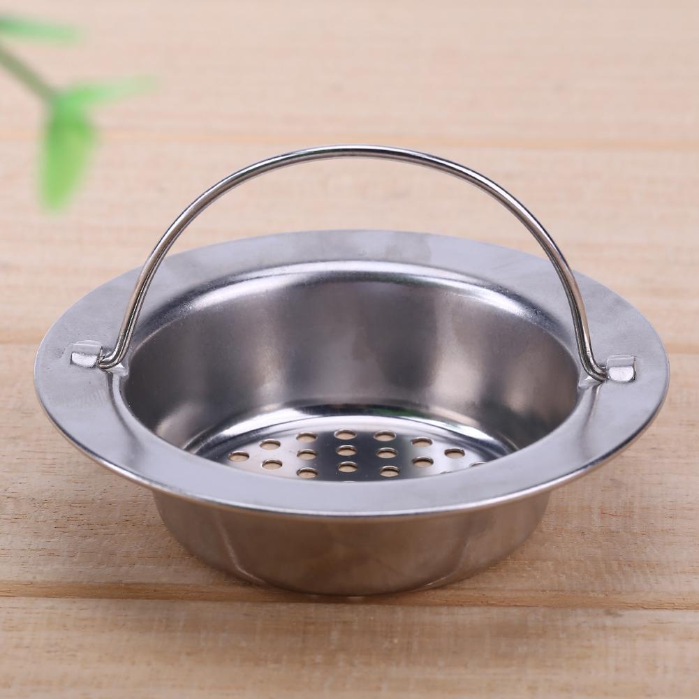 Stainless Steel Handheld Tank Strainer Sink Sewer Filter Floor Drain(S)