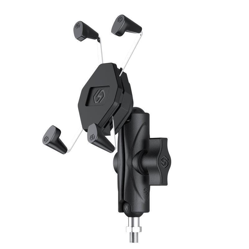 Motorcycle Ball Head Rack with M8 Thread for 3.5''-7'' Cellphone 360° Rotation