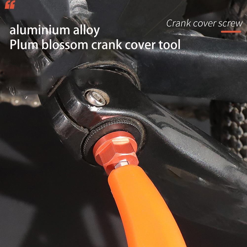 Bicycle Crank Wrench Installation Tool Remove Fixing Bolt Bike Repair Tools