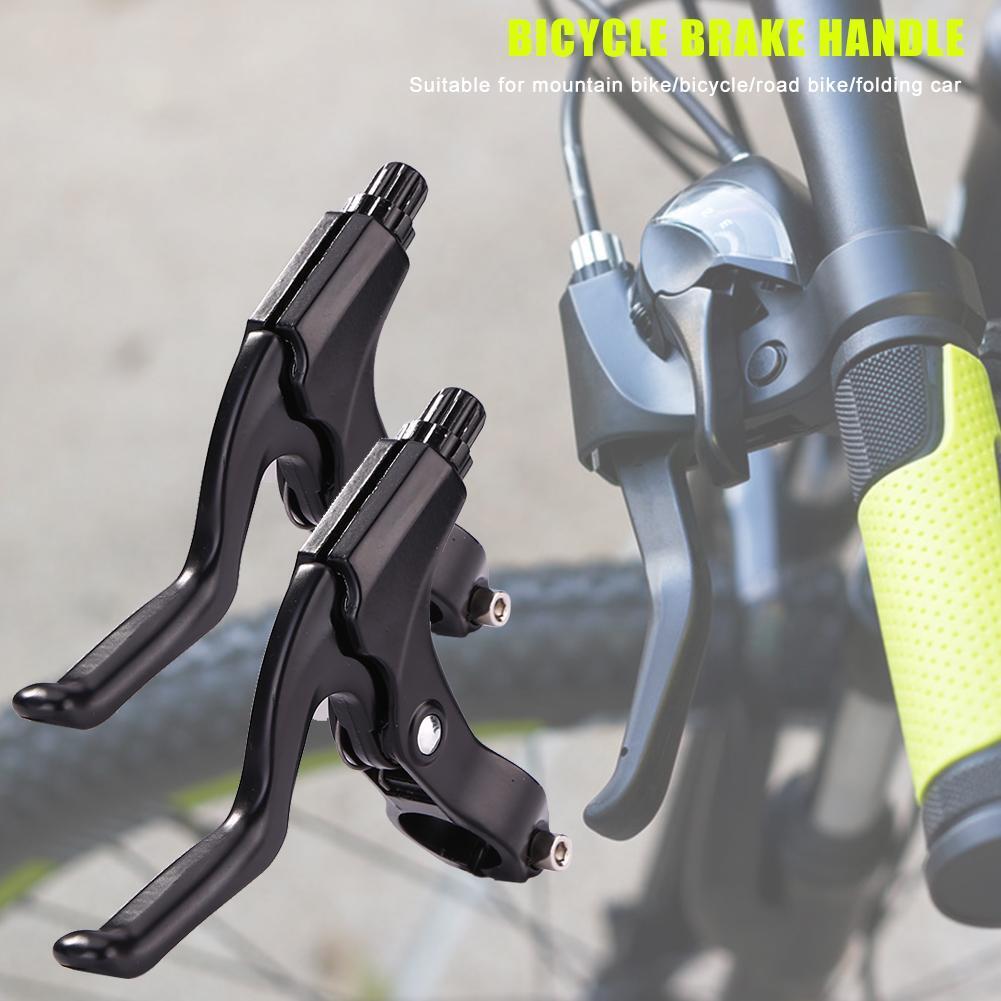 1 Pair Aluminum Alloy MTB Bike Disc Brake Levers Bike Brake Handle Cranks