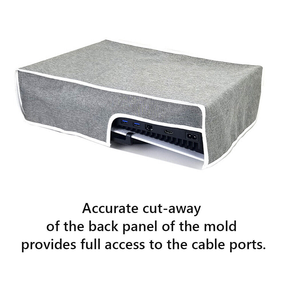 Ant Cloth Horizontal Waterproof Dustproof Cover Sleeve for Sony PS5 (Grey)