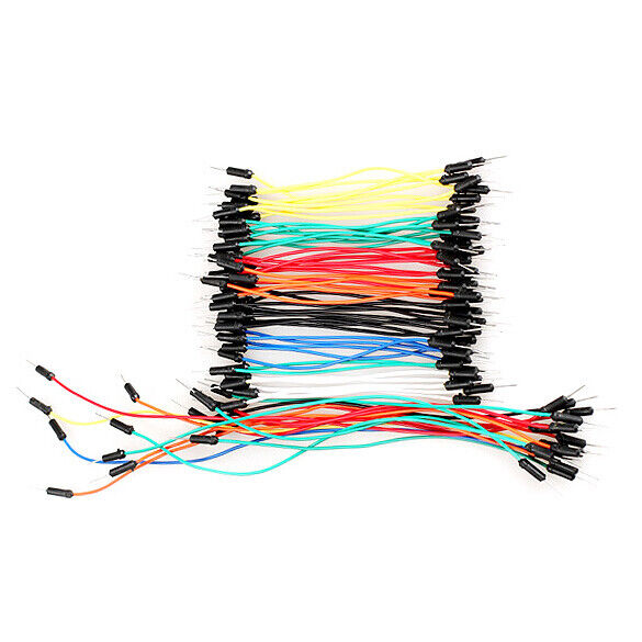 65PCS Male to Male Solderless Breadboard Jumper Cable Wires for Arduino New