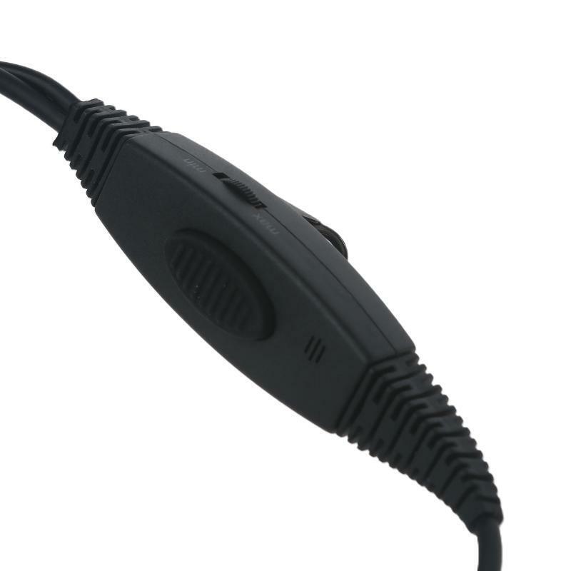 Headphone Extension Cord 5 Pin Aviation Headset Audio Cable for Walkie-talkies