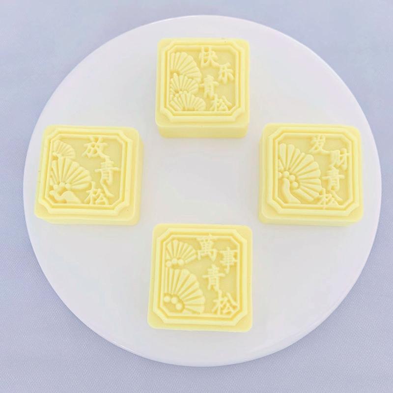 Hand-Pressure Moon Cake Mould for Chinese Mid-Autumn Festival Pastry DIY Tool