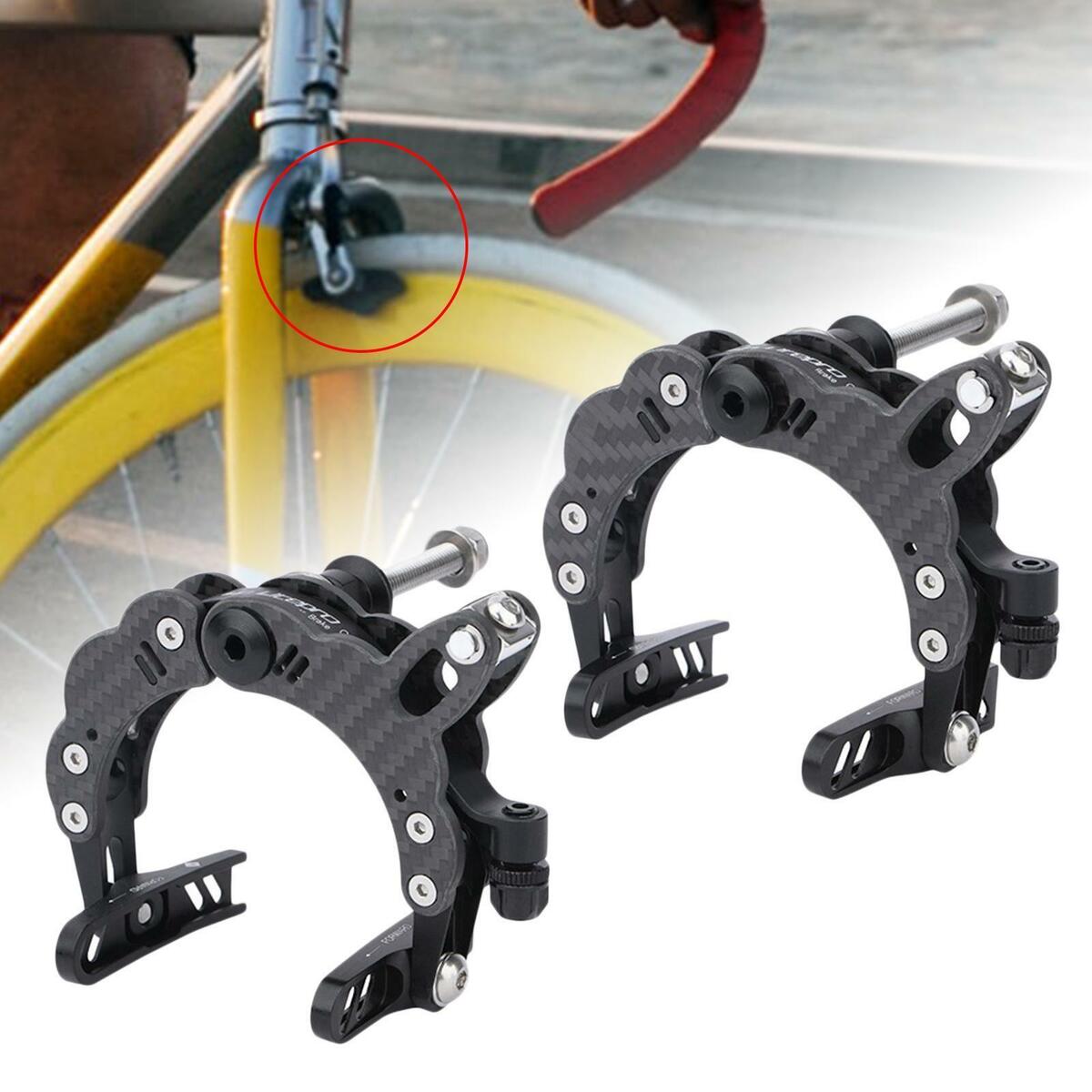 2 Pieces  Brake Caliper Bicycle Carbon Fiber  s MTB Repair