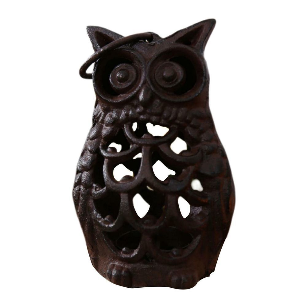 Decoration Craft Candelabra Wrought Iron Plate Candlestick Owl Candle Holder