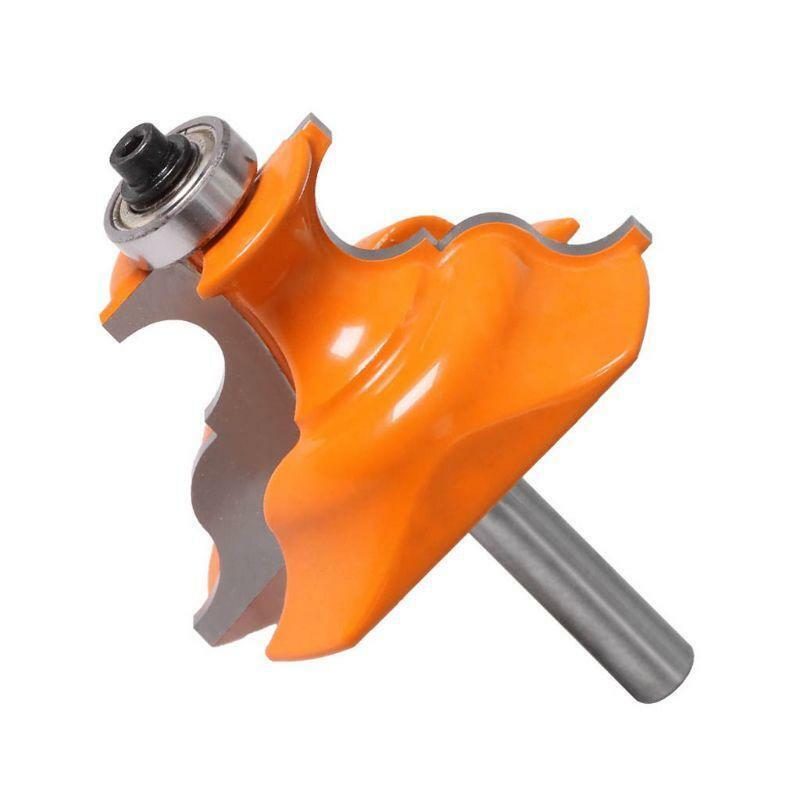 8mm Shank Pedestal Router Bit Window Door Molding Foot Cabinet Line Cutter Mill