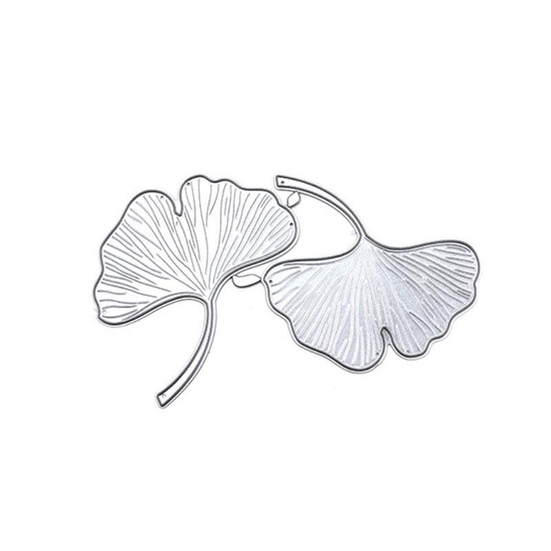 Ginkgo Biloba Metal Cutting Dies Stencil Scrapbooking DIY Album Stamp Paper Card