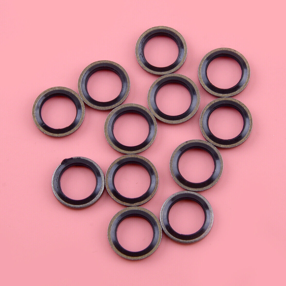 12pcs Fuel Line Sealing Washer Bolt Seal Fit for Dodge Ram Cummins 3963983