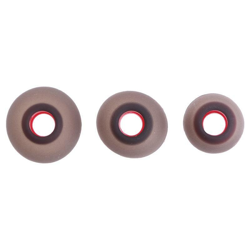 3 Pairs (6Pcs) Silicone Eartips Earbud For In-Ear Moving Iron Headphone Earphone
