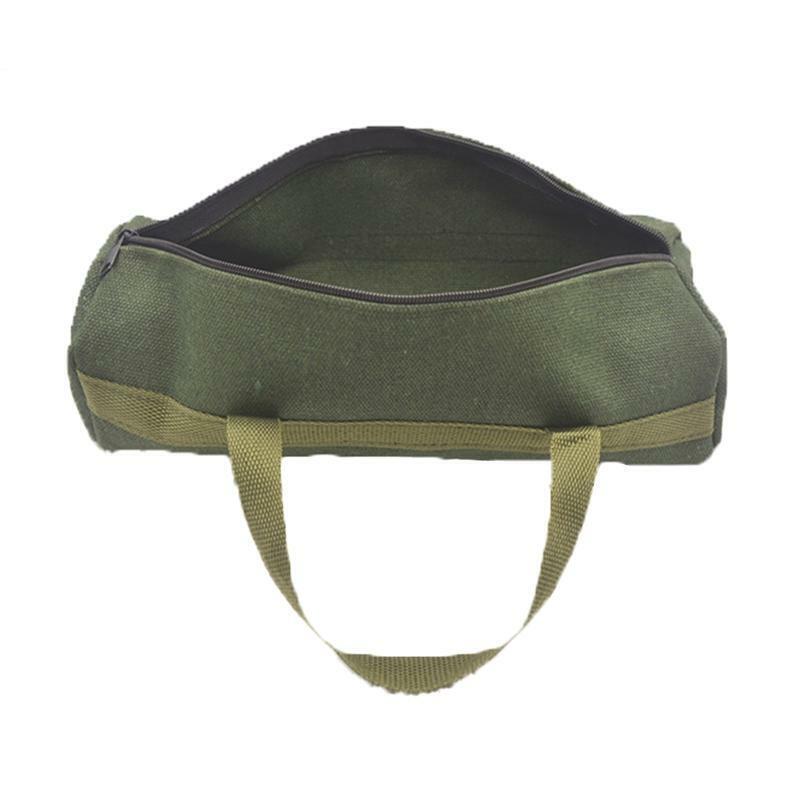 Thickened Canvas Tool Pouch Electrical Tool Organizer Bags Canvas Tool Tote Gift