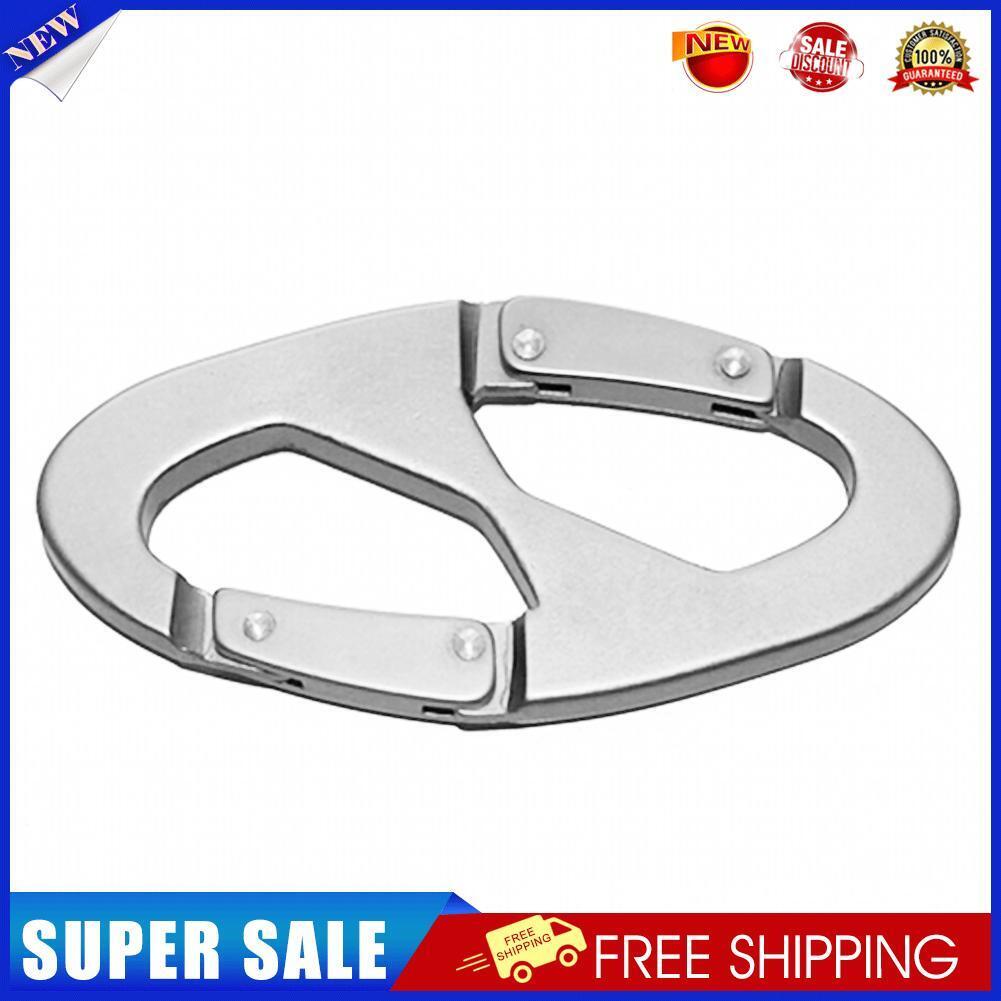Outdoor Sports 8-Shaped Small Carabiner Keychain Climbing Buckle EDC Tool