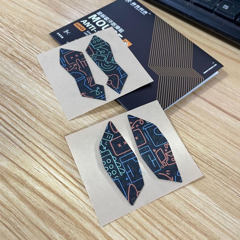 DIY Handmade Non Slip Suck Sweat Mouse Skin Skates for logitech G900 G903 Mouse